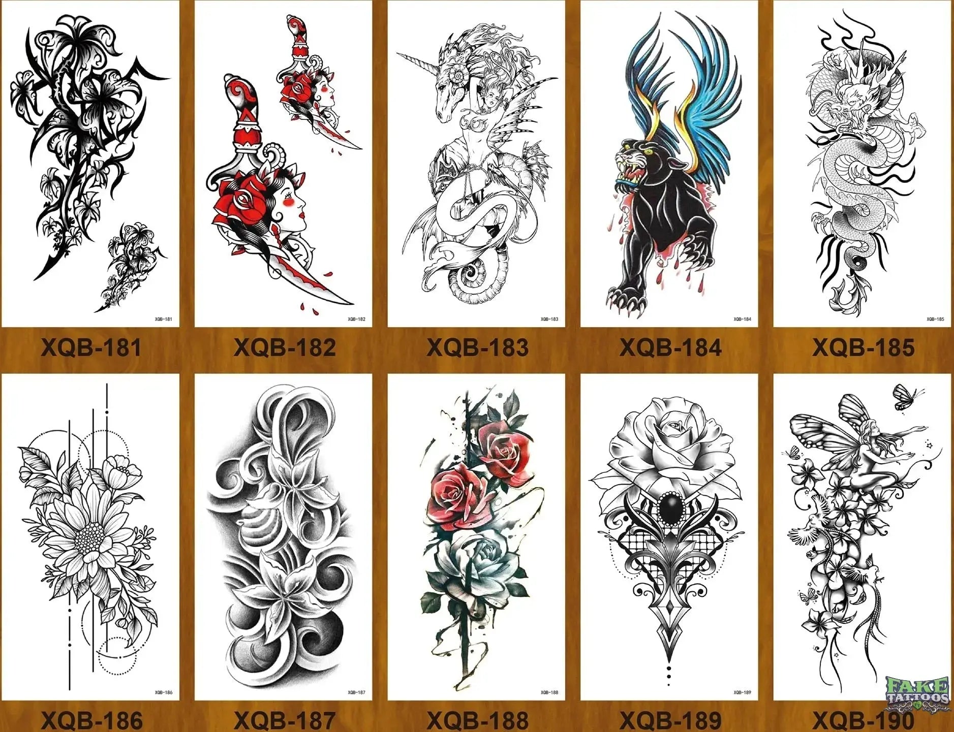 10 Sheets Realistic Snake Temporary Tattoo stickers for Women Men , Fake Snake Tattoo Stickers for Adults Girl’s Arm Body, Black Serpent Peony Floral Kids. - Image 15