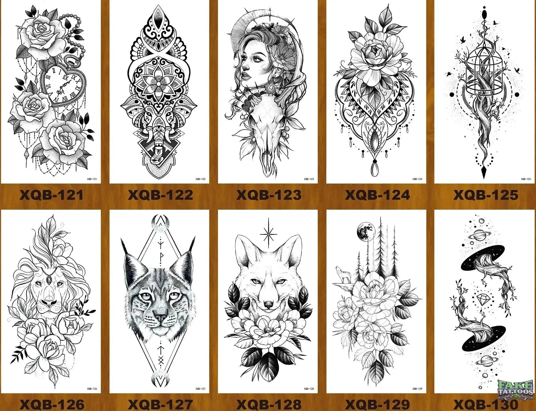 10 Sheets Realistic Snake Temporary Tattoo stickers for Women Men , Fake Snake Tattoo Stickers for Adults Girl’s Arm Body, Black Serpent Peony Floral Kids. - Image 26