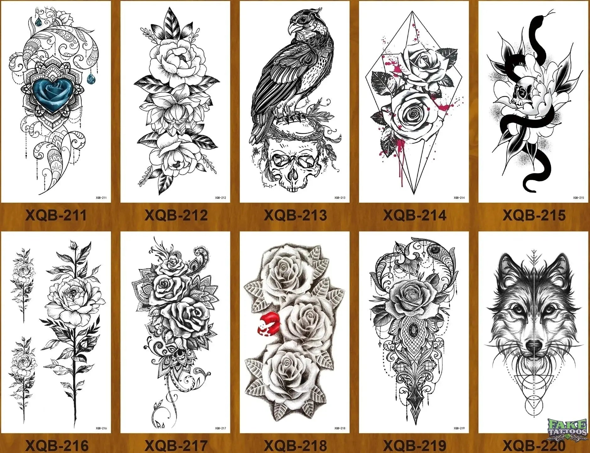 10 Sheets Realistic Snake Temporary Tattoo stickers for Women Men , Fake Snake Tattoo Stickers for Adults Girl’s Arm Body, Black Serpent Peony Floral Kids. - Image 31