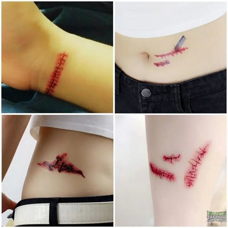 10pcs 3D Spider Tatoo Scorpion Temporary Tattoo Stickers For Halloween Fake Tattoo Body Art Tatuajes Joke Tatouage Temporaire - Image 12