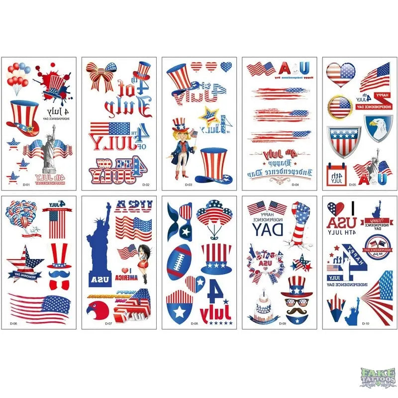 10pcs Fake Tattoo Stickers Cartoon Temporary Tattoo Kids Children Hands Arm DIY Body Art Tatuaze Dla Dzieci Tatuajes Temporales - Image 3