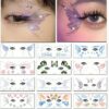 Sparkling Face Temporary Tattoos, 12