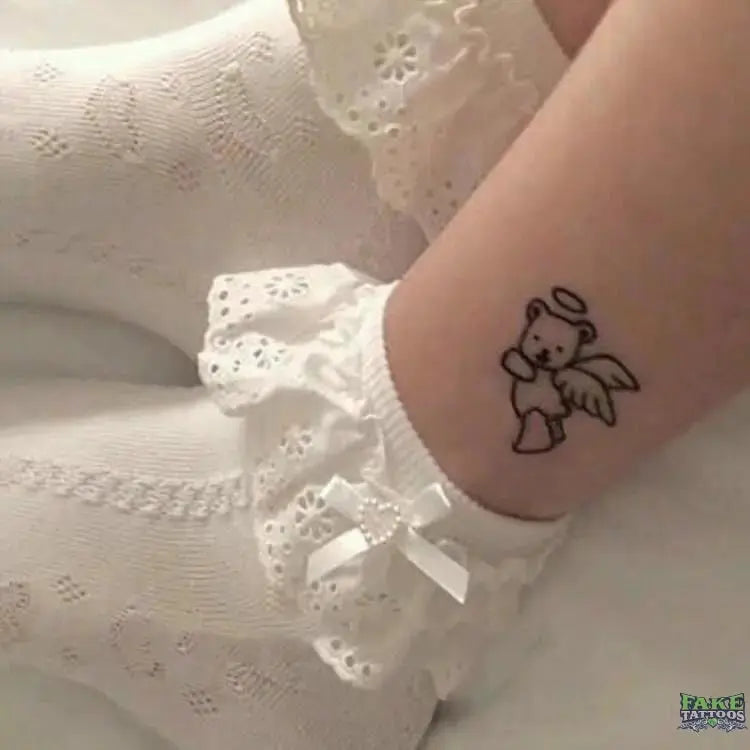 24 small fresh tattoo stickers lasting Korea Harajuku tattoo flowers cartoon star sexy tattoo stickers temporary tattoo stickers - Image 7