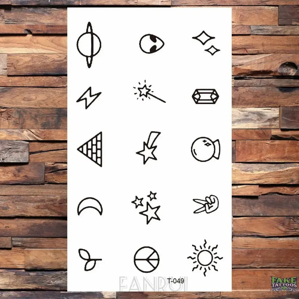 25 Desgin Cool Infinity Letter Endless Watertransfer Tattoo Women Party Tatoo Body Arm Hand Temporary Key Tattoo Sticker Men - Image 8