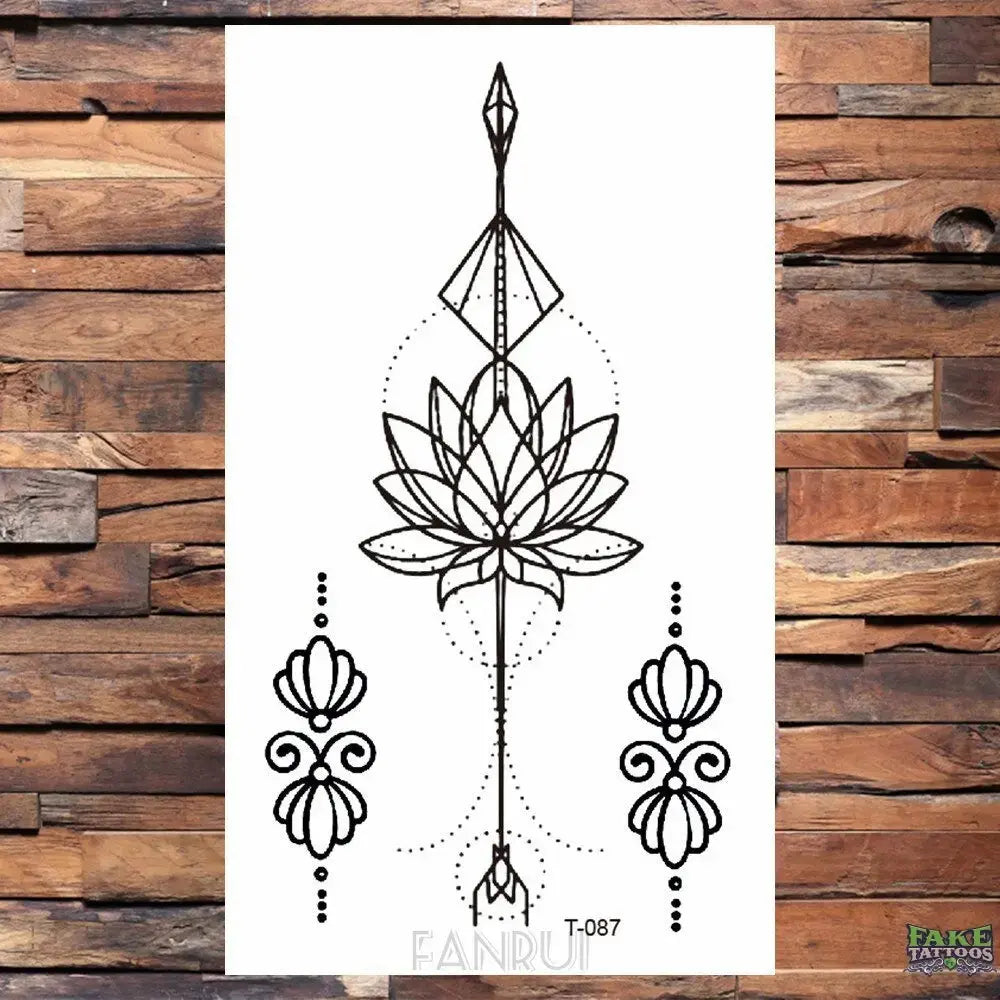 25 Desgin Cool Infinity Letter Endless Watertransfer Tattoo Women Party Tatoo Body Arm Hand Temporary Key Tattoo Sticker Men - Image 27