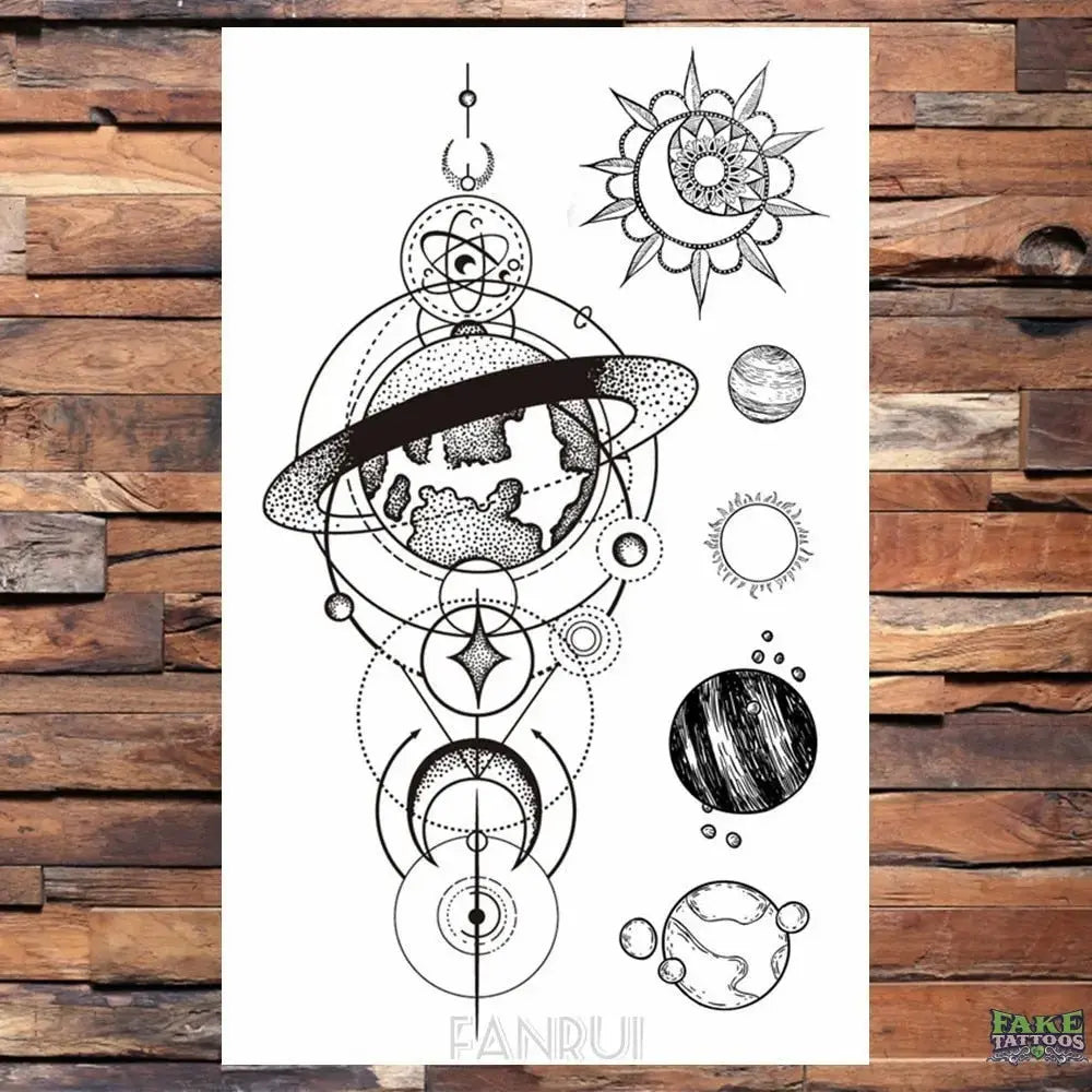 25 Desgin Cool Infinity Letter Endless Watertransfer Tattoo Women Party Tatoo Body Arm Hand Temporary Key Tattoo Sticker Men - Image 43