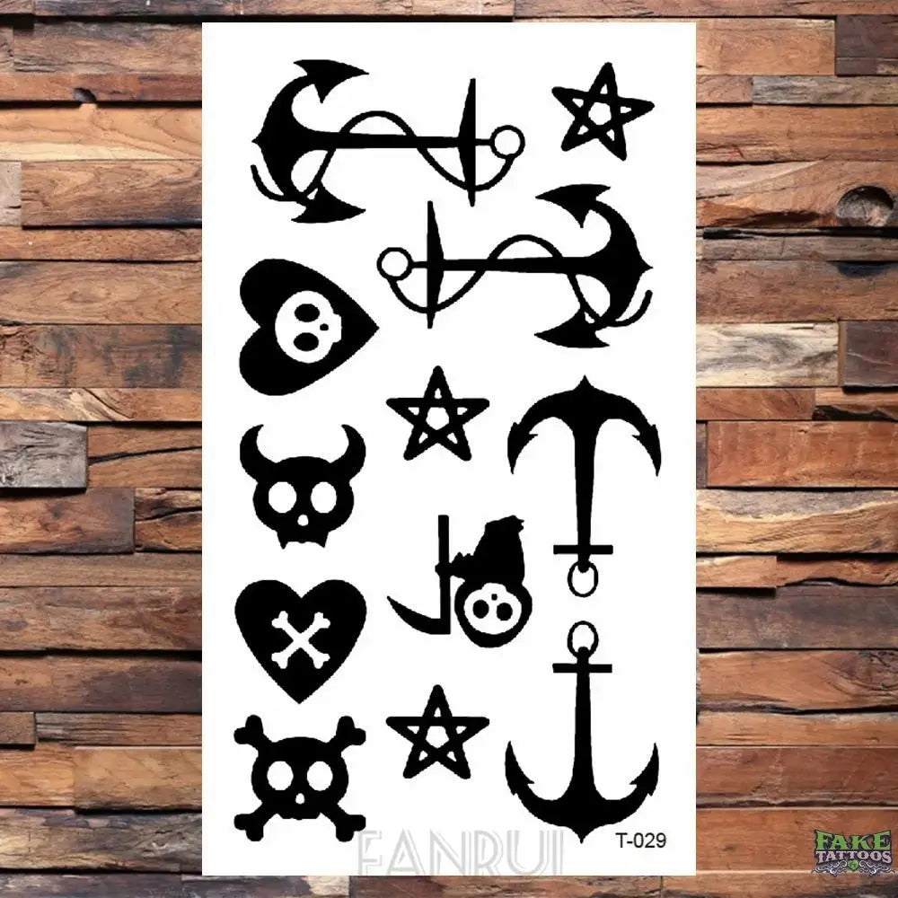25 Desgin Cool Infinity Letter Endless Watertransfer Tattoo Women Party Tatoo Body Arm Hand Temporary Key Tattoo Sticker Men - Image 44