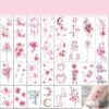 30Pcs Korean Magic Tattoo Water Transfer Sticker For Men And Women Fashion Lasting Environmental Protection And Waterproof