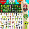 1Pcs New Luminous Incredibox Sprunki Temporary Tattoo Sticker Music Game Body Art Tattoo Stickers Toys For Kids Gifts