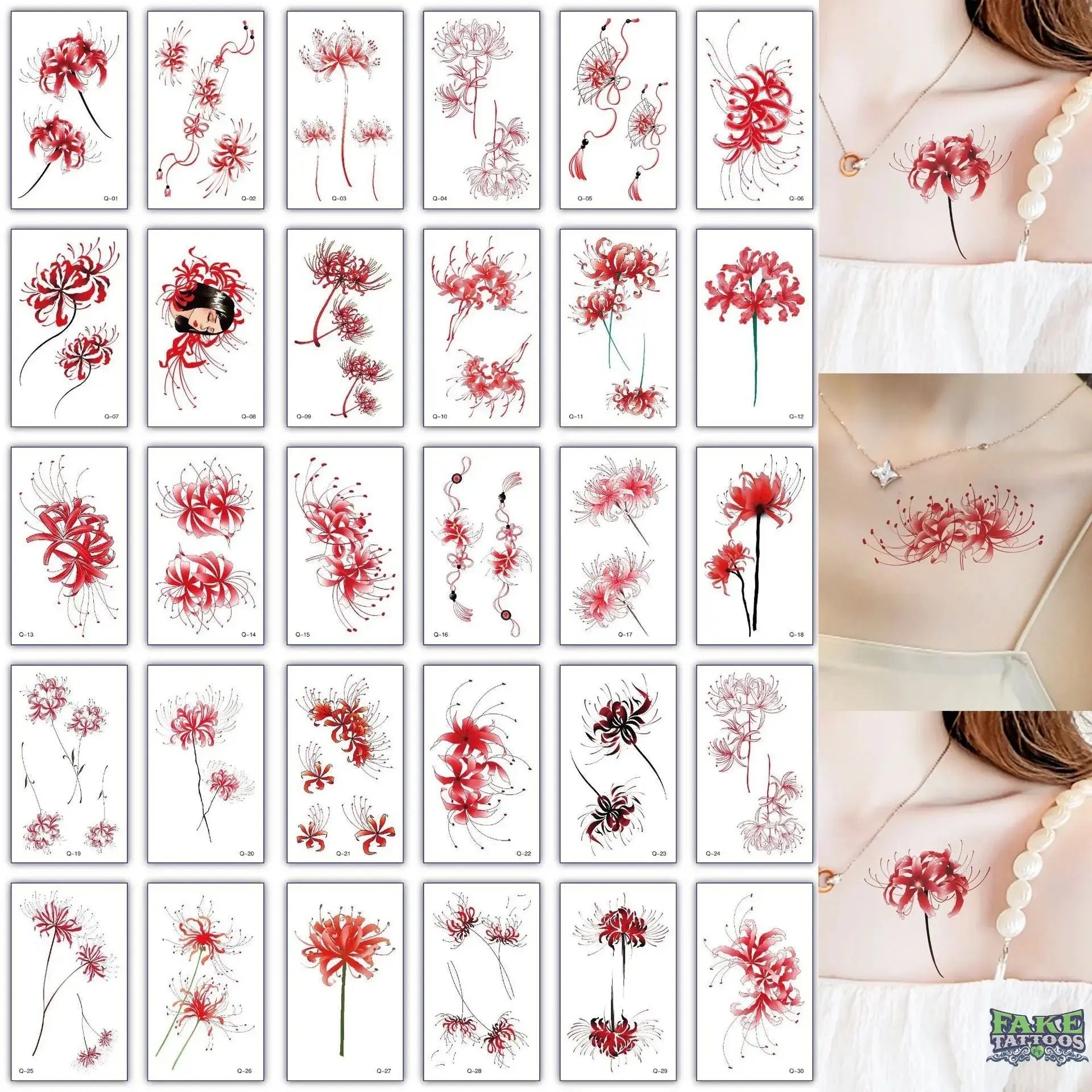 30Pcs/set Waterproof Temporary Tattoos Small Size Hand Arm Body Art Cartoon Children Fake Tattoo Stickers Kids Cute Decal Child - Image 12