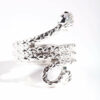 Etched Snake Ring