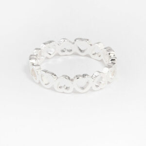 Alternating Heart Ring