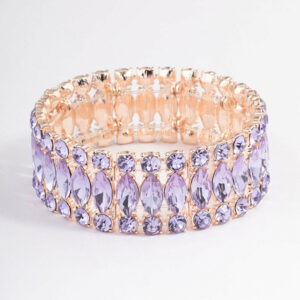 Rose Marquise Stone Bracelet