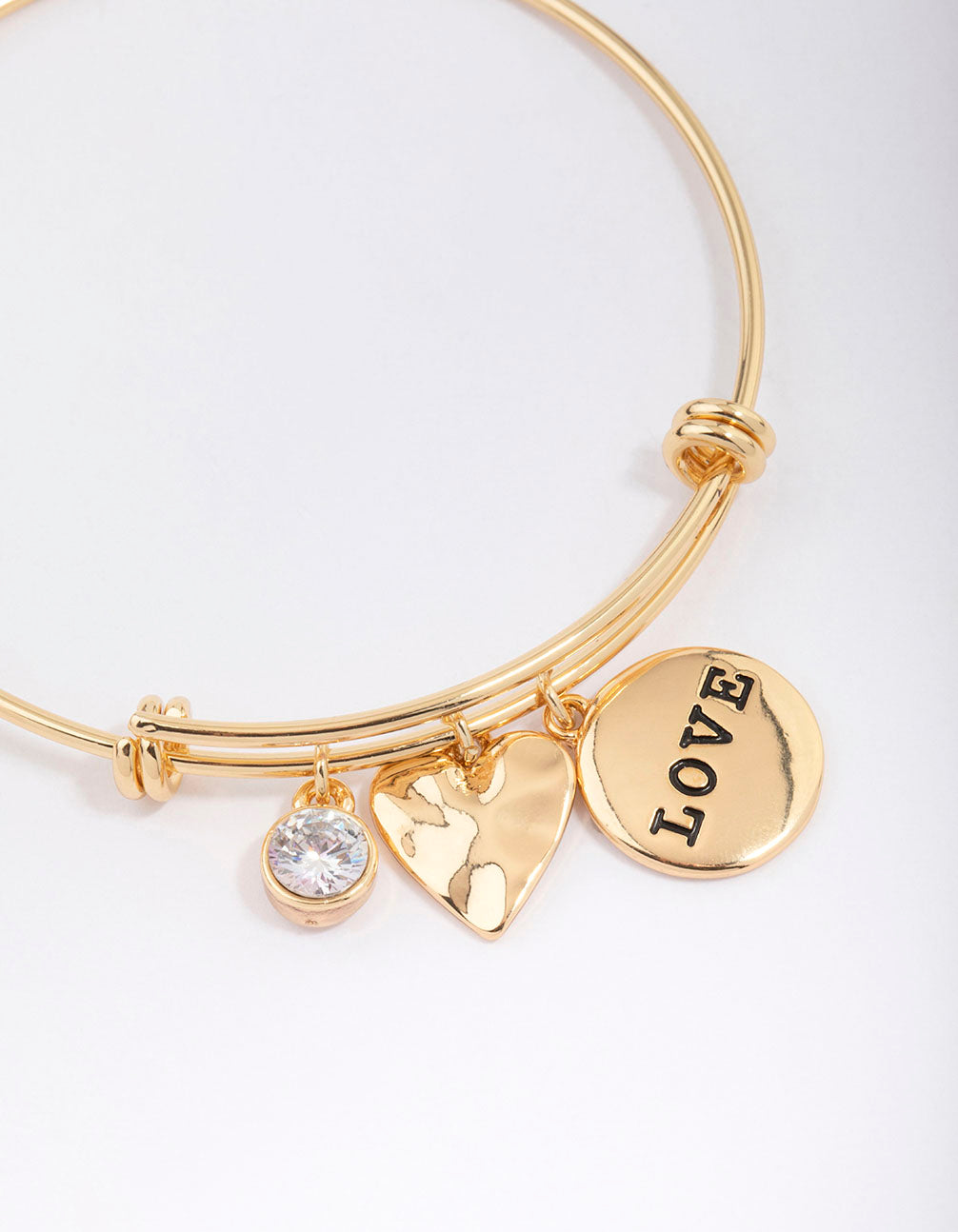 Disc Charm Bangle