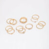 Glamorous Rope Ring Pack