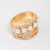 Layered Pearl Ring