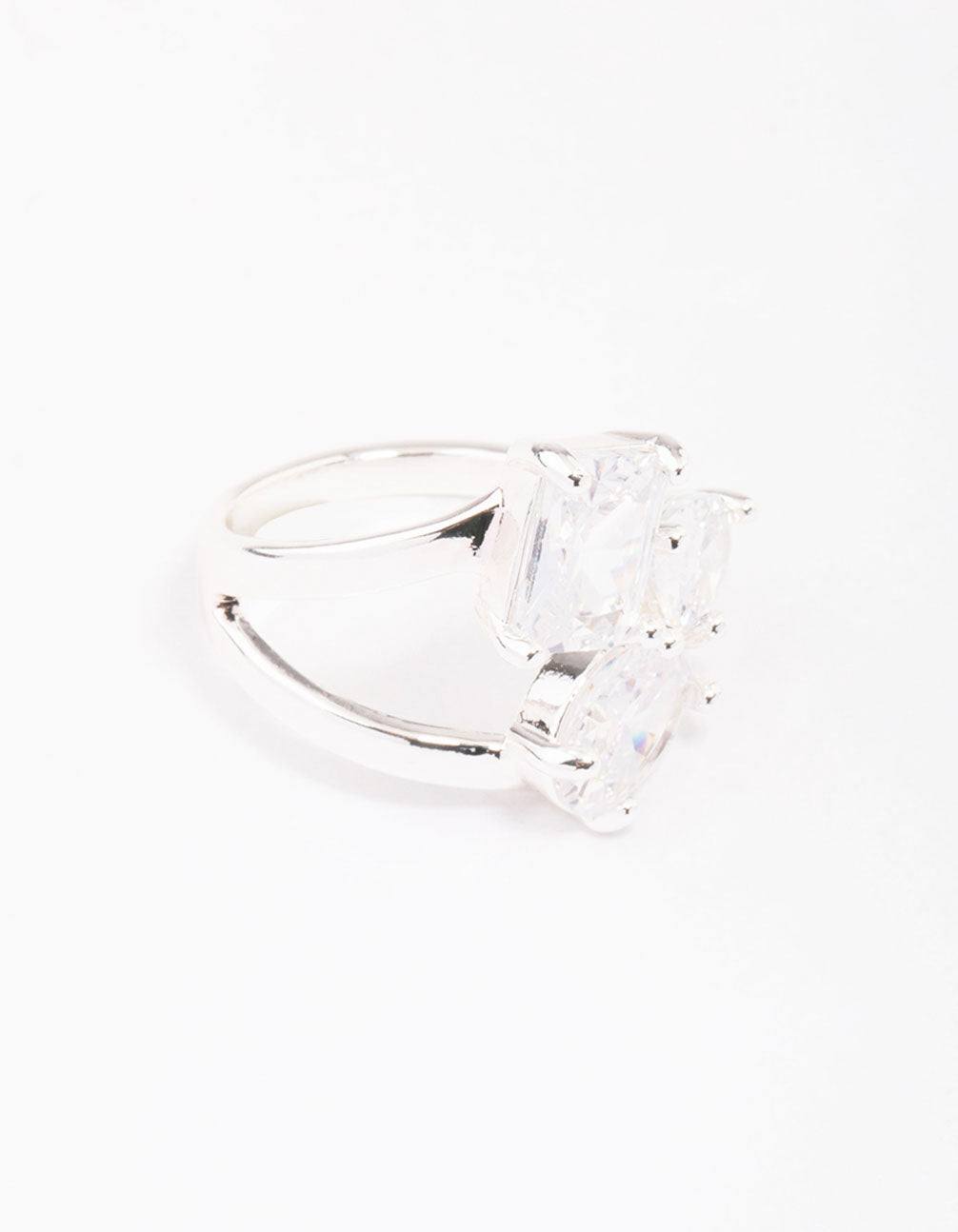 Mixed Stone Trio Ring