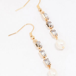 Pearl Crystal Earrings