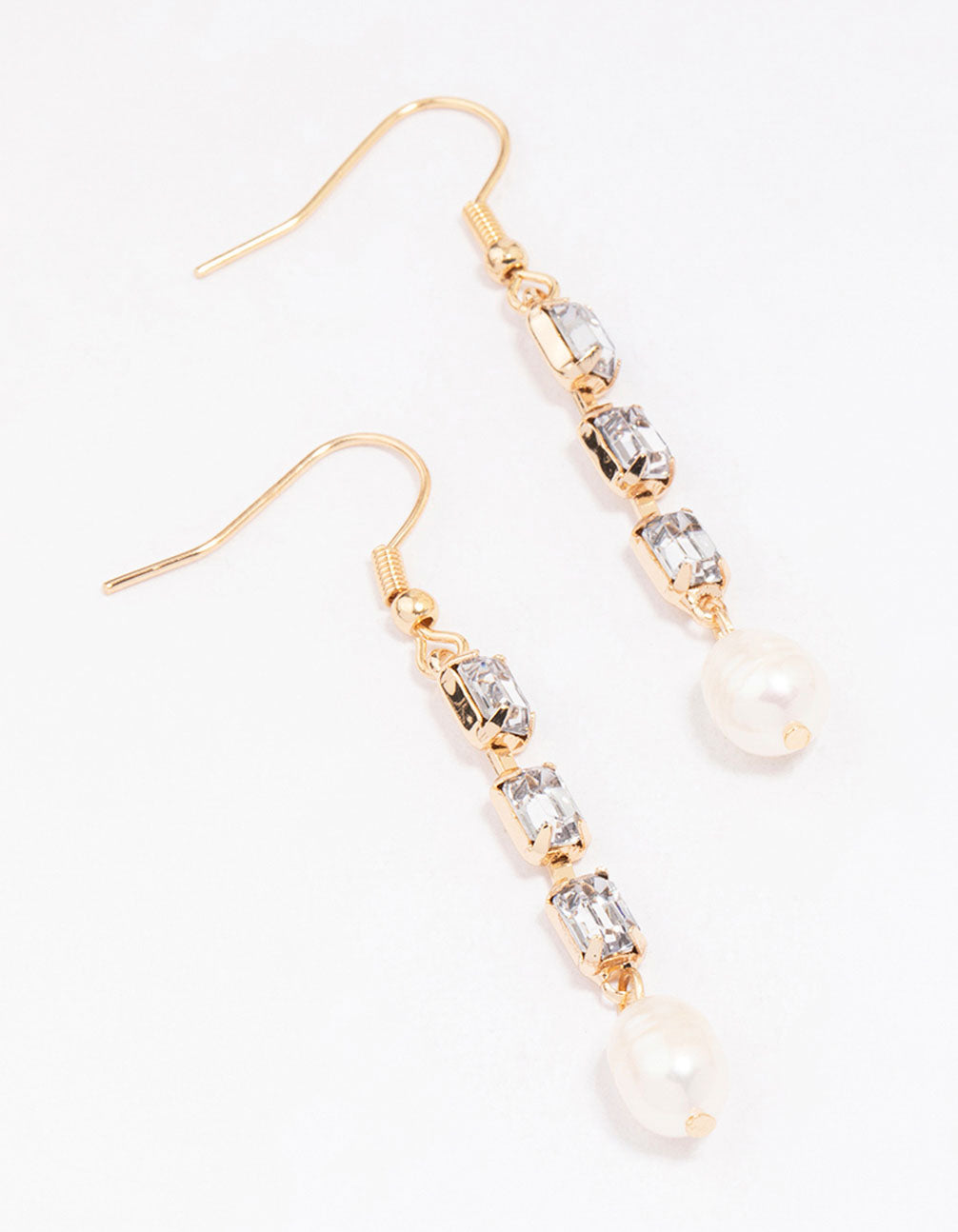 Pearl Crystal Earrings